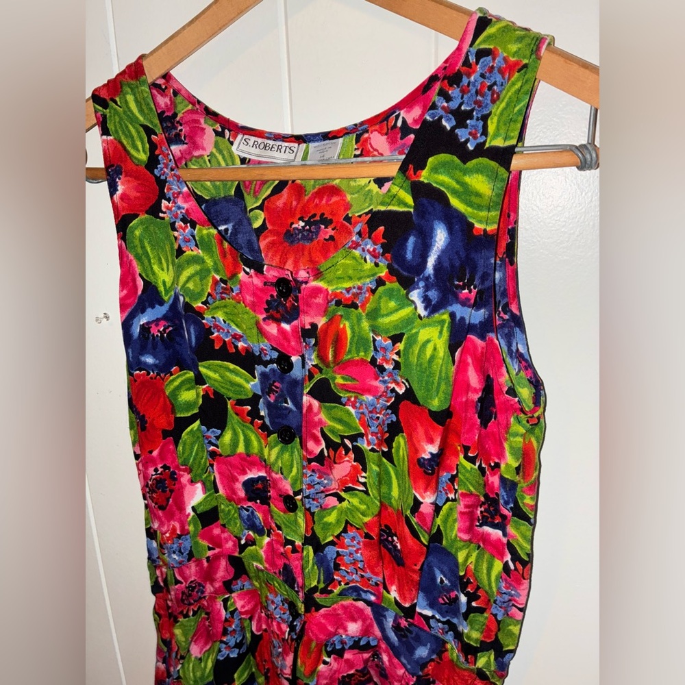 Vintage Floral Romper